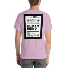 Load image into Gallery viewer, Short-Sleeve Unisex T-Shirt human being thick border print
