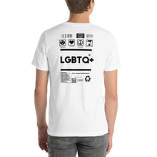 Load image into Gallery viewer, Short-Sleeve Unisex T-Shirt lgbtq no border
