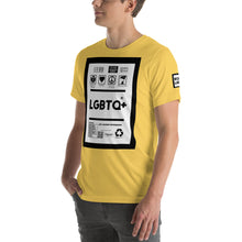 Load image into Gallery viewer, Short-Sleeve Unisex T-Shirt lgbtq front print
