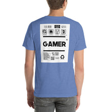 Load image into Gallery viewer, Short-Sleeve Unisex T-Shirt Gamer no border
