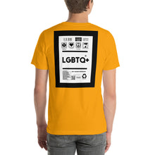 Load image into Gallery viewer, Short-Sleeve Unisex T-Shirt lgbtq+ thick border print
