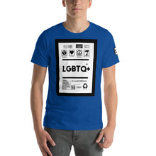 Load image into Gallery viewer, Short-Sleeve Unisex T-Shirt lgbtq front print
