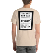 Load image into Gallery viewer, Short-Sleeve Unisex T-Shirt introvert thick border print
