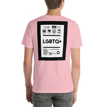 Load image into Gallery viewer, Short-Sleeve Unisex T-Shirt lgbtq+ thick border print
