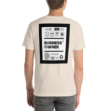 Load image into Gallery viewer, Short-Sleeve Unisex T-Shirt business owner thick border print
