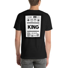 Load image into Gallery viewer, Short-Sleeve Unisex T-Shirt king thick border print
