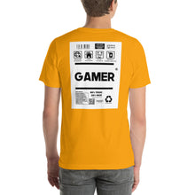 Load image into Gallery viewer, Short-Sleeve Unisex T-Shirt Gamer no border
