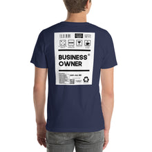 Load image into Gallery viewer, Short-Sleeve Unisex T-Shirt business owner student no border
