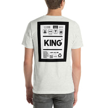 Load image into Gallery viewer, Short-Sleeve Unisex T-Shirt king thick border print
