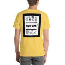 Load image into Gallery viewer, Short-Sleeve Unisex T-Shirt anti-simp thick border print
