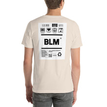 Load image into Gallery viewer, Short-Sleeve Unisex T-Shirt BLM no border
