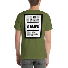 Load image into Gallery viewer, Short-Sleeve Unisex T-Shirt game thin border print
