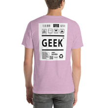 Load image into Gallery viewer, Short-Sleeve Unisex T-Shirt geek no border
