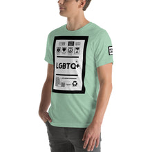 Load image into Gallery viewer, Short-Sleeve Unisex T-Shirt lgbtq front print
