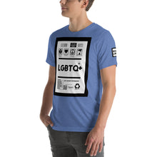 Load image into Gallery viewer, Short-Sleeve Unisex T-Shirt lgbtq front print
