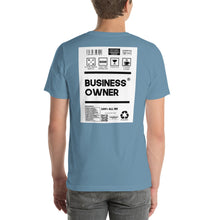 Load image into Gallery viewer, Short-Sleeve Unisex T-Shirt business owner student no border
