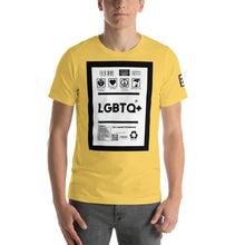 Load image into Gallery viewer, Short-Sleeve Unisex T-Shirt lgbtq front print
