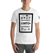 Load image into Gallery viewer, Short-Sleeve Unisex T-Shirt lgbtq front print
