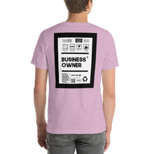 Load image into Gallery viewer, Short-Sleeve Unisex T-Shirt business owner thick border print
