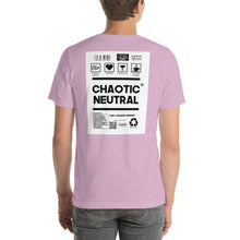 Load image into Gallery viewer, Short-Sleeve Unisex T-Shirt chaotic neutral no border
