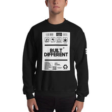 Load image into Gallery viewer, built different front print Unisex Sweatshirt
