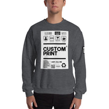 Load image into Gallery viewer, Custom Word Print Unisex Sweatshirt
