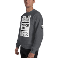 Load image into Gallery viewer, Custom Word Print Unisex Sweatshirt
