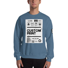 Load image into Gallery viewer, Custom Word Print Unisex Sweatshirt
