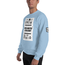 Load image into Gallery viewer, Unisex introverted extrovert borderless Sweatshirt
