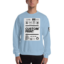 Load image into Gallery viewer, Custom Word Print Unisex Sweatshirt
