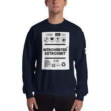 Load image into Gallery viewer, Unisex introverted extrovert borderless Sweatshirt
