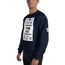 Load image into Gallery viewer, Unisex gym rat borderless Sweatshirt
