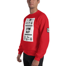 Load image into Gallery viewer, Unisex gym rat borderless Sweatshirt
