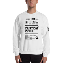 Load image into Gallery viewer, Custom Word Print Unisex Sweatshirt
