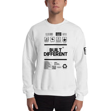 Load image into Gallery viewer, built different front print Unisex Sweatshirt
