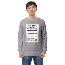 Load image into Gallery viewer, Anti-social Unisex sweatshirt
