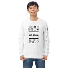 Load image into Gallery viewer, Anti-social Unisex sweatshirt
